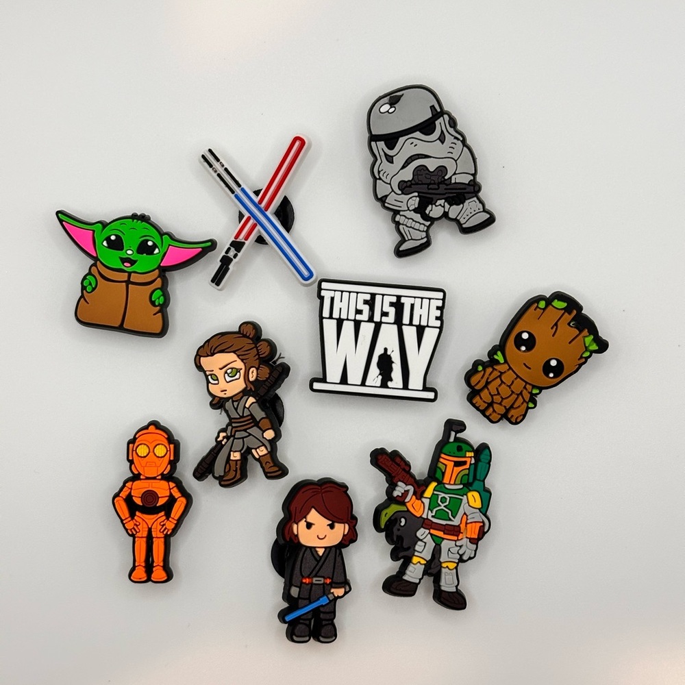 Star Wars Crocs Charms 9pc